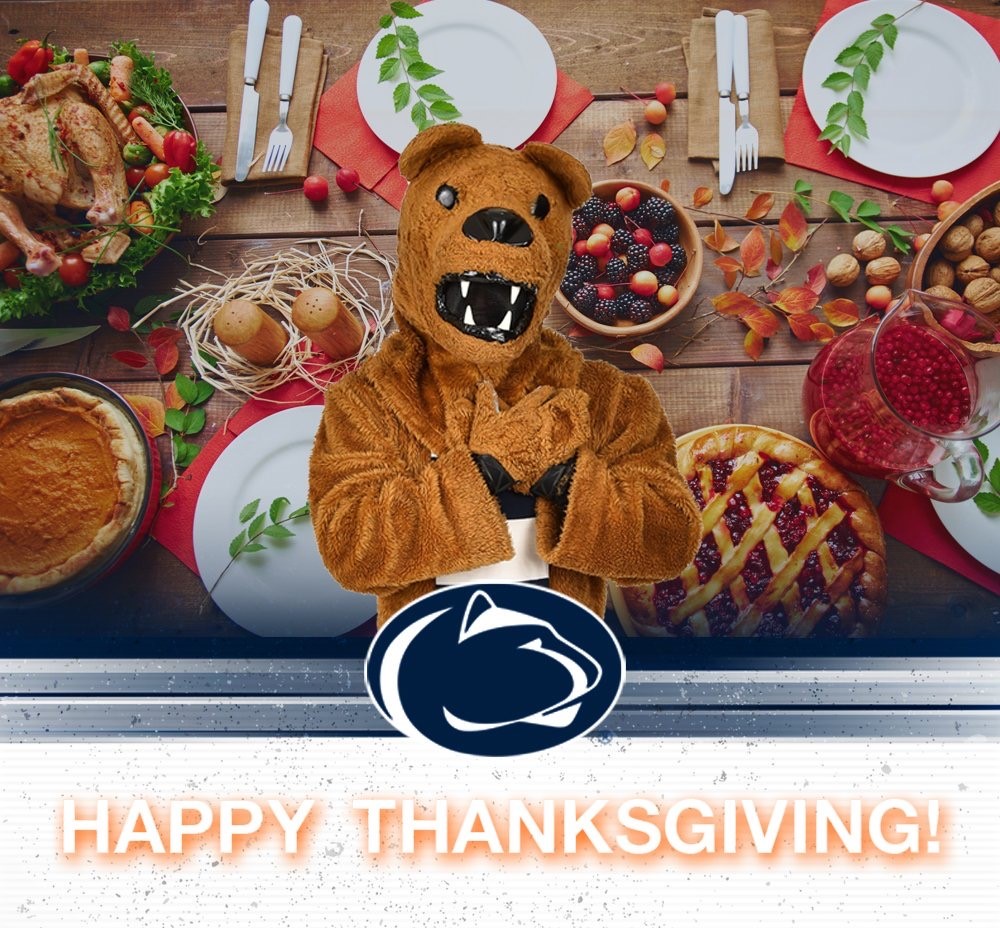 Happy Thanksgiving 2020 Penn State Alumni Association, Central