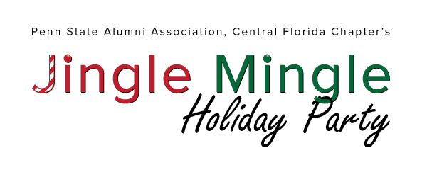 Jingle Mingle Holiday Party Logo with White Background