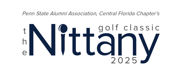 2025 Nittany Golf Classic Logo - White Background